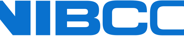 NIBCO blue logo on black background